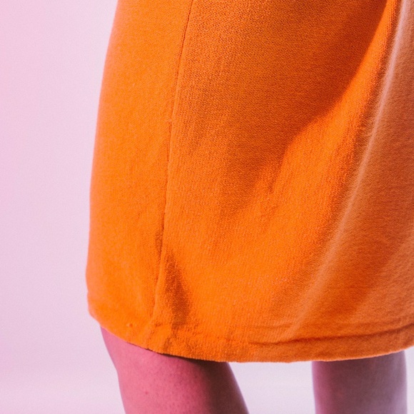 Tangerine St. John Vintage Knit Skirt - Picture 4 of 4